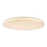Duena Flush White Frosted Acrylic LED