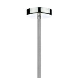 Cream and Chrome Trio Bar Pendant Light