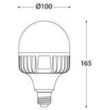 30W 3620lm E27 HighPower LED CCT, Lamp