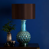 Edlyn Table Lamp Blue With Shade