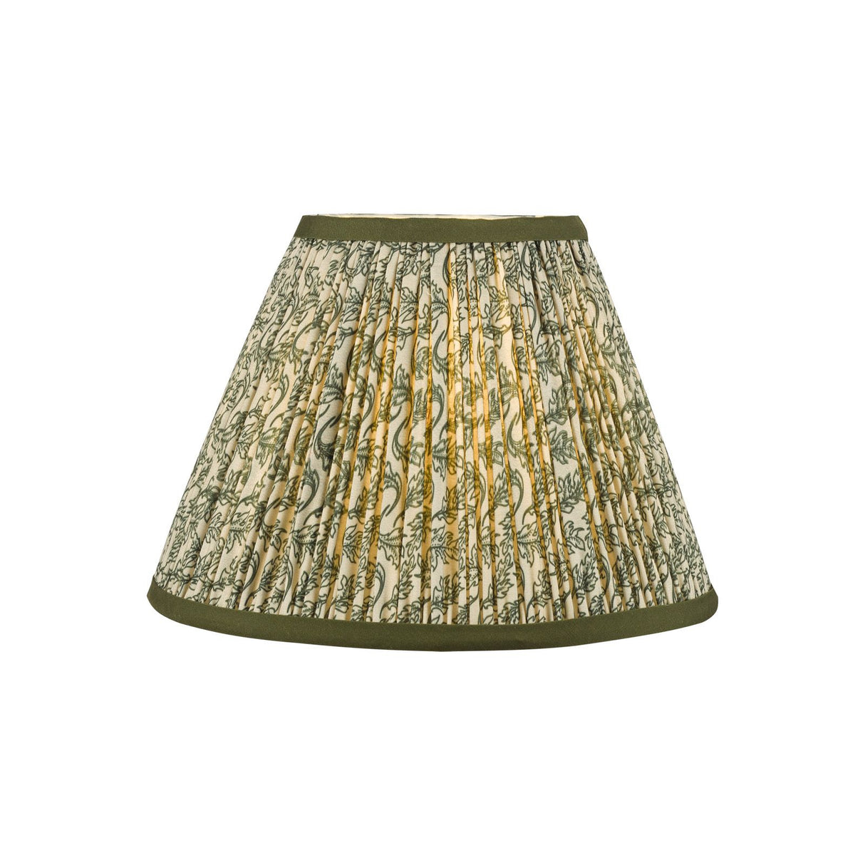 Esther Green Cotton Empire Shade 25cm 25cm