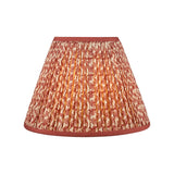 Esther Red Cotton Empire Shade 30cm 30cm