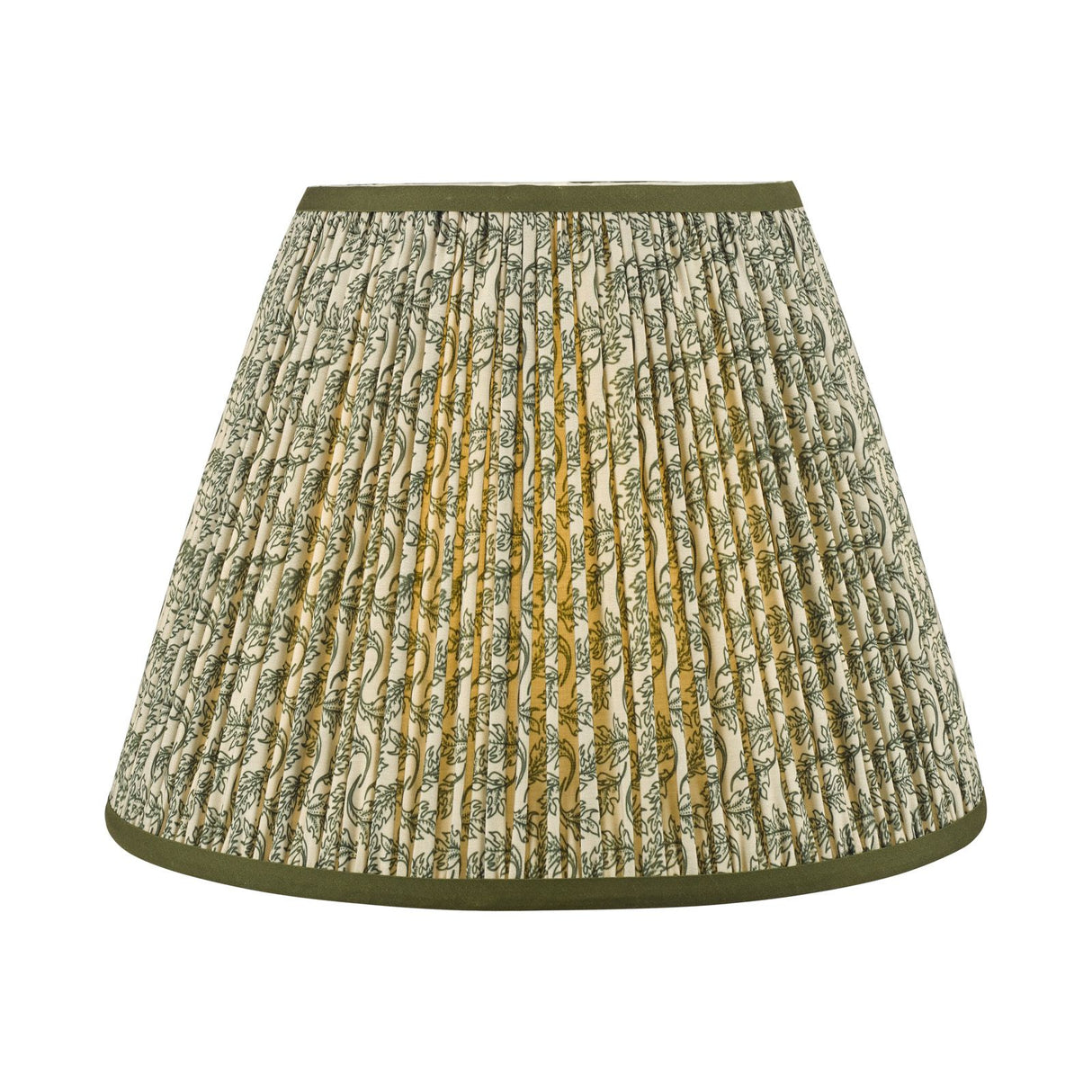 Esther Green Cotton Empire Shade 35cm 35cm