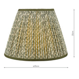 Esther Green Cotton Empire Shade 35cm 35cm