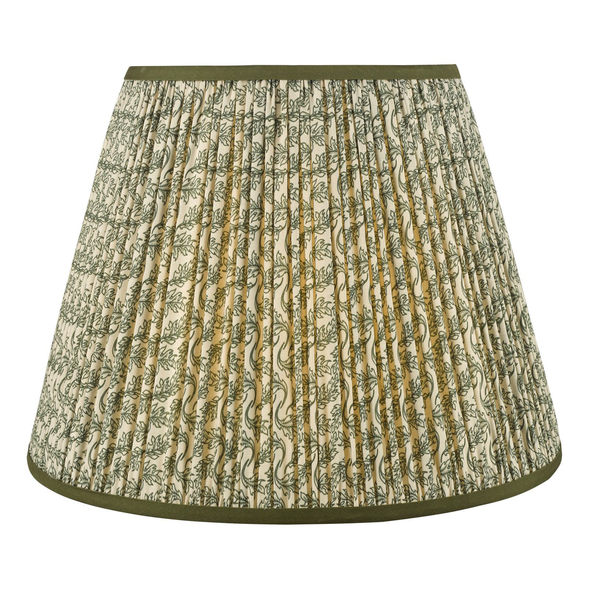 Esther Green Cotton Empire Shade 40cm 40cm