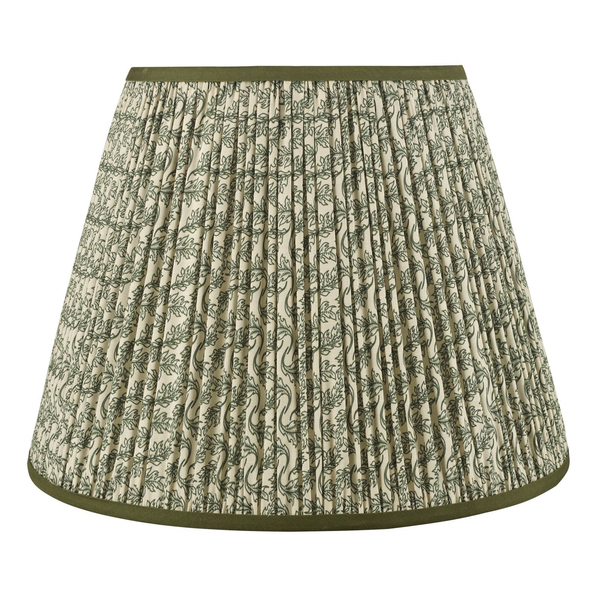 Esther Green Cotton Empire Shade 40cm 40cm
