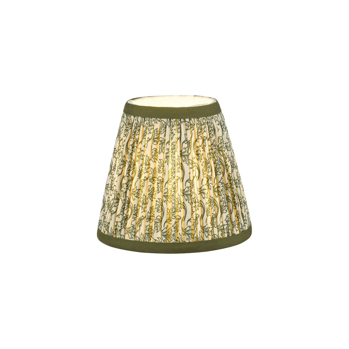 Esther Green Cotton Empire Shade 15cm 15cm