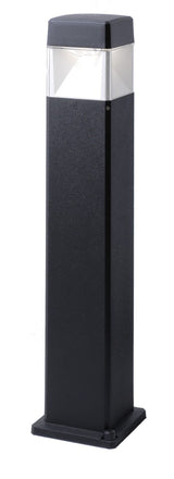 Elisa 800 10W GX53 LED CCT, Bollard, Grey/Clear