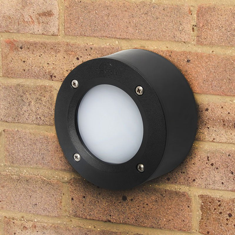 Extraleti 100 Round 3W GX53 LED CCT, Surface Bricklight, Black/Opal