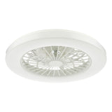 Fan Flush White Fitting Only LED