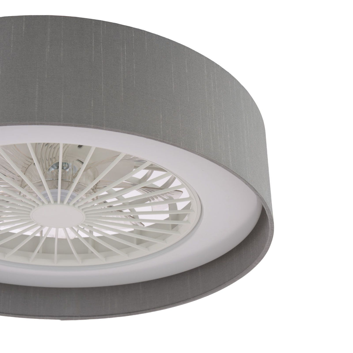 Fan Flush White LED