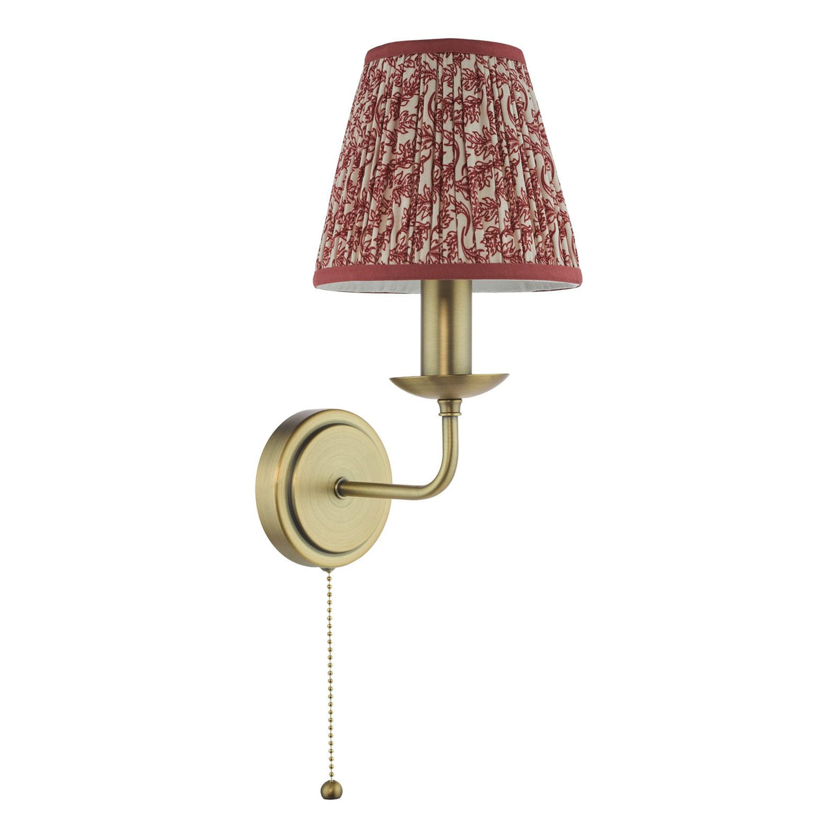 Favian Wall Light Matt Bronze With Shade