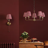 Favian Wall Light Matt Bronze With Shade
