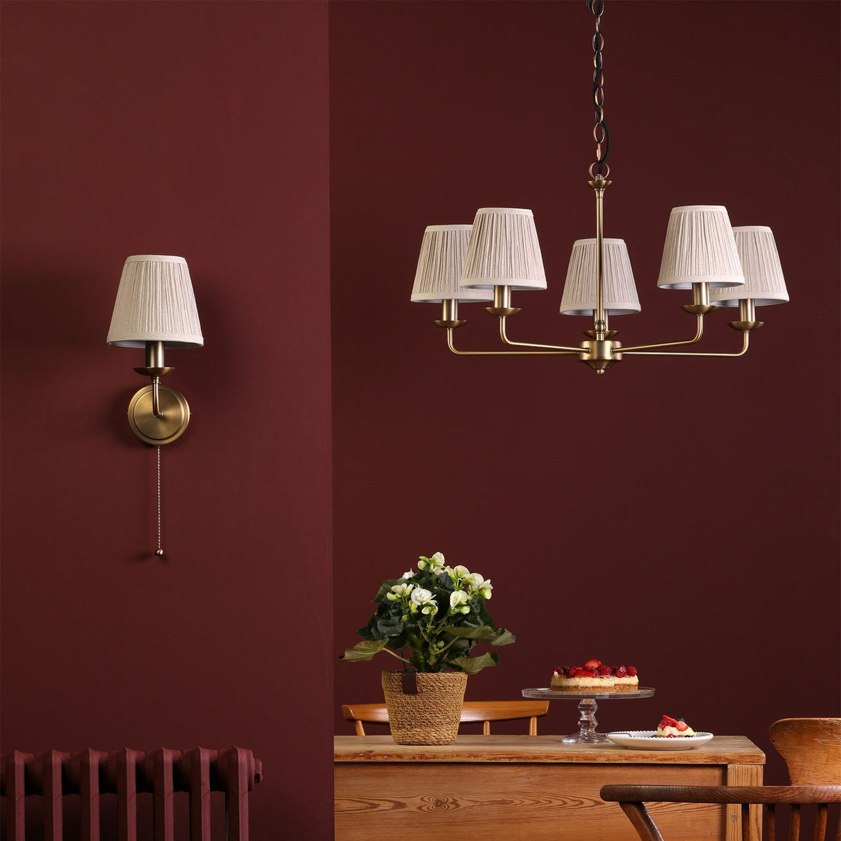 Favian Wall Light Matt Bronze Bracket Only
