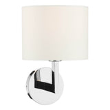 Ferrara Wall Light Polished Chrome With Shade
