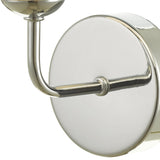 Feya Wall Light Polished Chrome With Opal Glass
