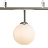 Feya 3 Light Bar Pendant Polished Chrome With Opal Glass