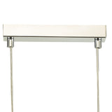 Feya 3 Light Bar Pendant Polished Chrome With Opal Glass