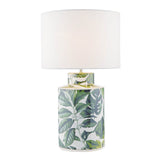 Filip Table Lamp Green With Shade