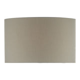 Funchal Grey Cotton Drum Shade 43cm