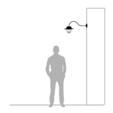 Farmyard style wall light 0.49m (H066)