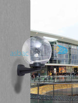 Globe 250 Modern Nardo E27 (No Lamp), Wall Globe, Black/Opal