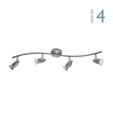 Gemini 4 Light Bar Spotlight Satin Chrome (Multipack)
