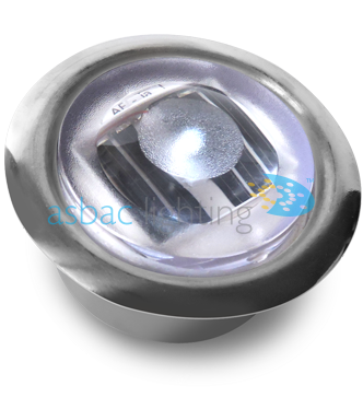 Berkeley Solar Tile, 50mm Round, Cool White LED