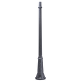 Gigi Post w/o door 1750mm Black (60mm spigot)