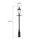 Victorian traditional cast iron lamp post 3.3m (H002)