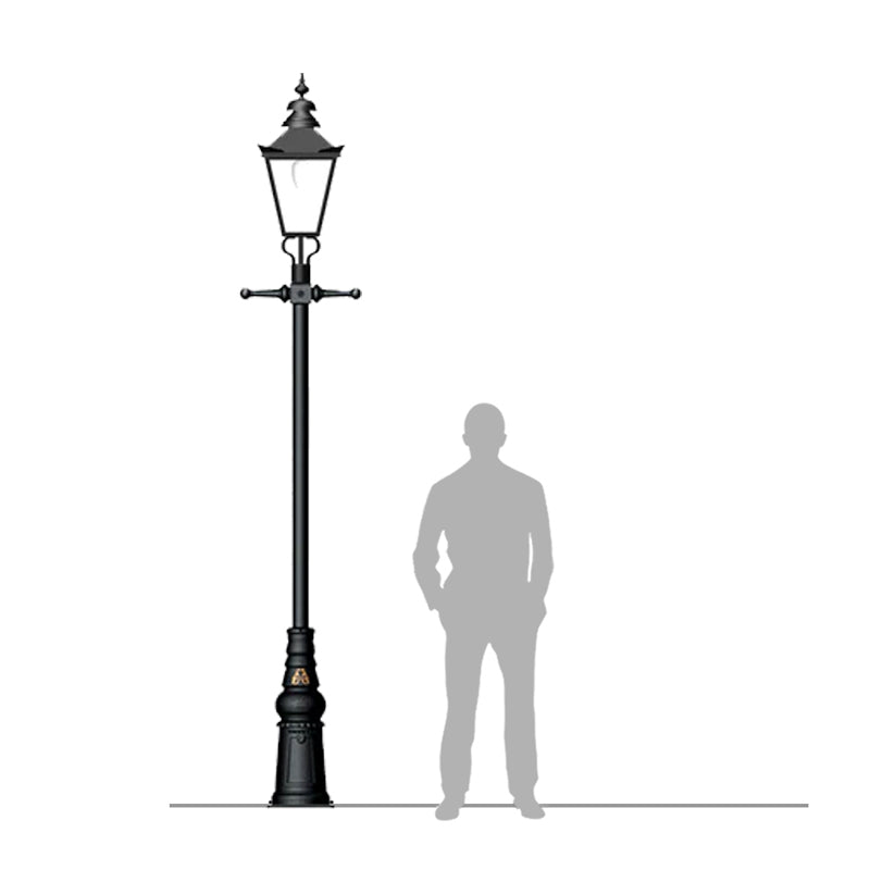 Victorian traditional cast iron lamp post 3.3m (H002)