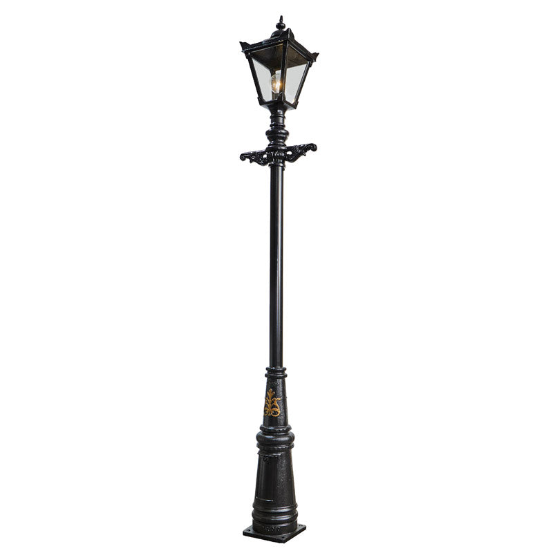 Victorian cast iron lamp post 3.31m (H003)