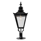 Victorian pier light for flat pier caps 1m (H050)