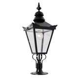 Victorian pier light for flat pier caps 1m (H050)