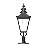 Victorian pier light for flat pier caps 1m (H050)