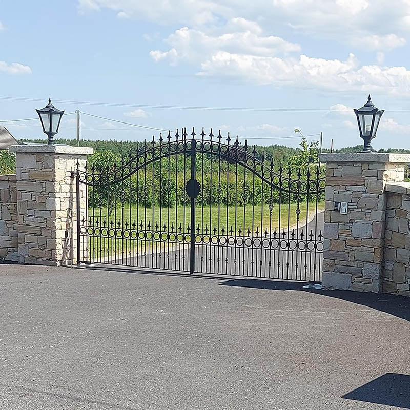 Victorian traditional cast iron pier light for flat pier caps 0.7m (H051)