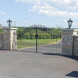 Victorian traditional cast iron pier light for flat pier caps 0.7m (H051)