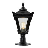 Victorian traditional cast iron pier light for flat pier caps 0.4m (H052)