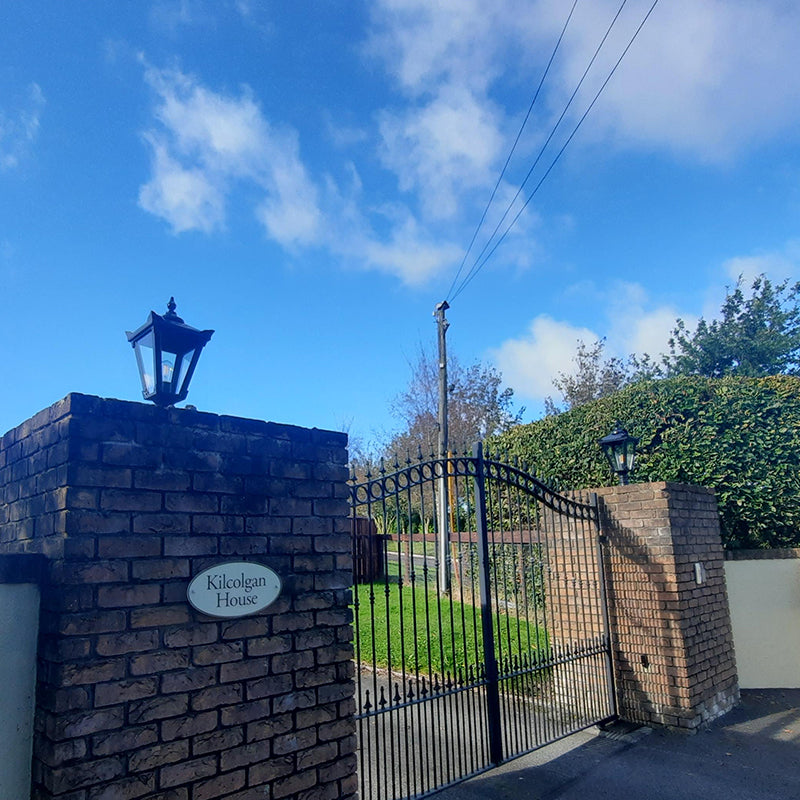 Victorian traditional cast iron pier light for flat pier caps 0.4m (H052)