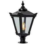 Victorian traditional cast iron pier light for narrow pier caps 0.6m (H053)