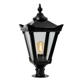 Victorian traditional cast iron pier light for narrow pier caps 0.6m (H053)