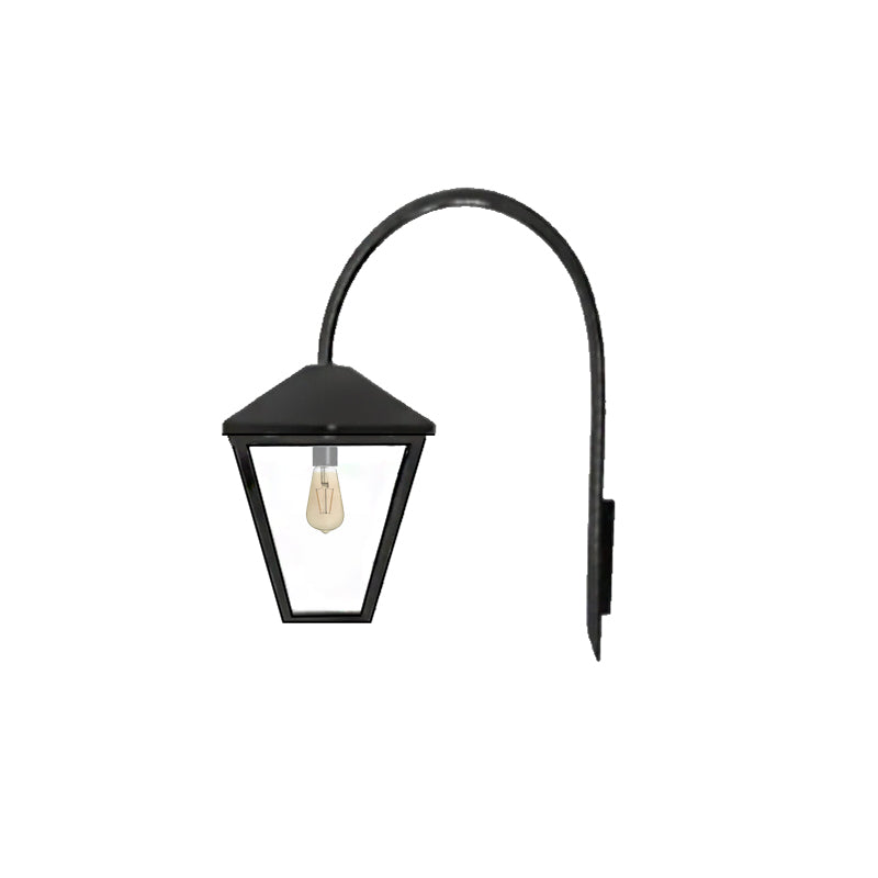 Contemporary downturned wall light 0.7m (H061)