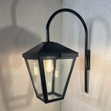 Contemporary downturned wall light 0.7m (H061)