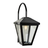 Contemporary downturned wall light 0.7m (H061)