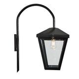 Contemporary downturned wall light 0.7m (H061)