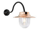 Copper farmyard wall light 0.49m (H066C)