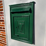 Traditional Irish Post in pearl green for A4 sized letters (H114)