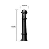 Decorative bollard light in cast iron 0.95m (H193)