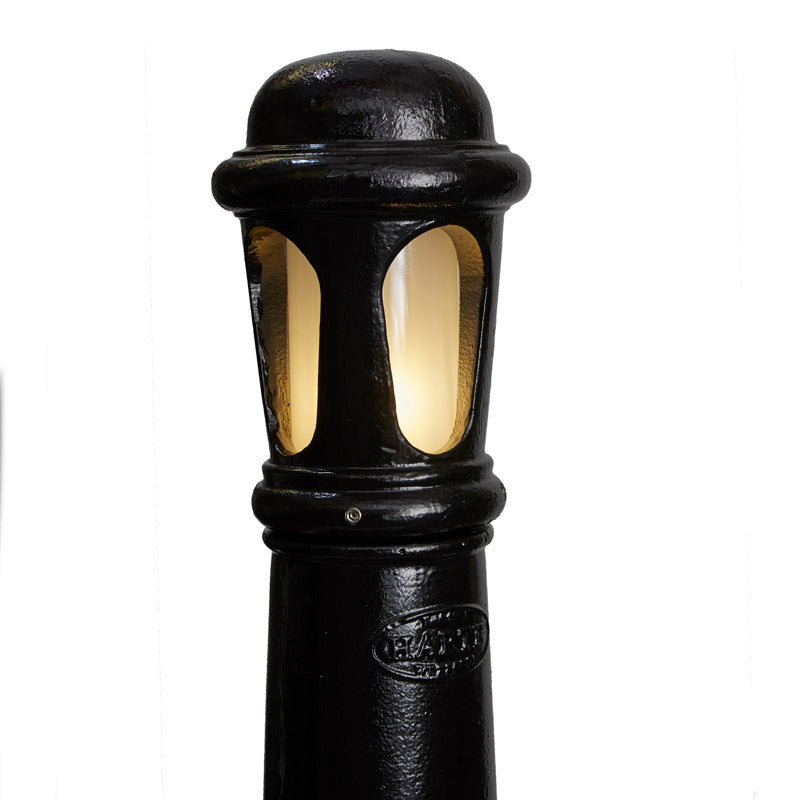 Decorative bollard light in cast iron 0.7m (H194)