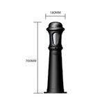 Decorative bollard light in cast iron 0.7m (H194)